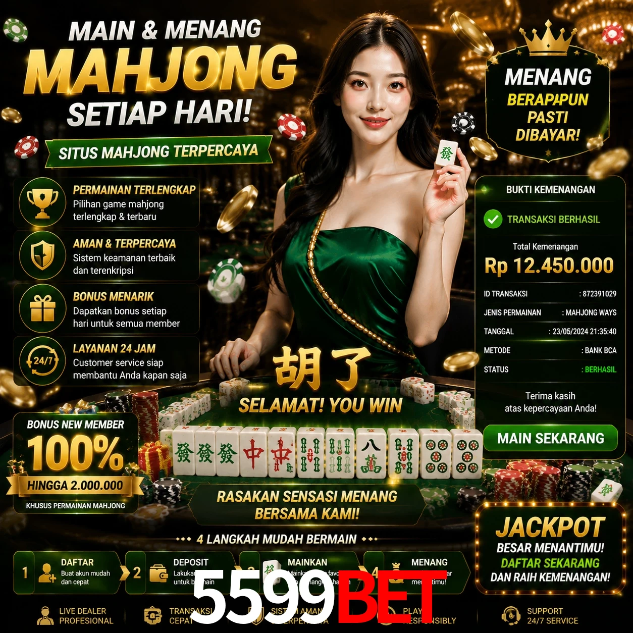 Ganhar e sacar na 5599bet